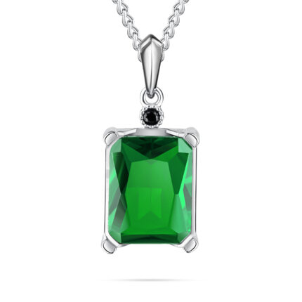 Green zircon pendant only